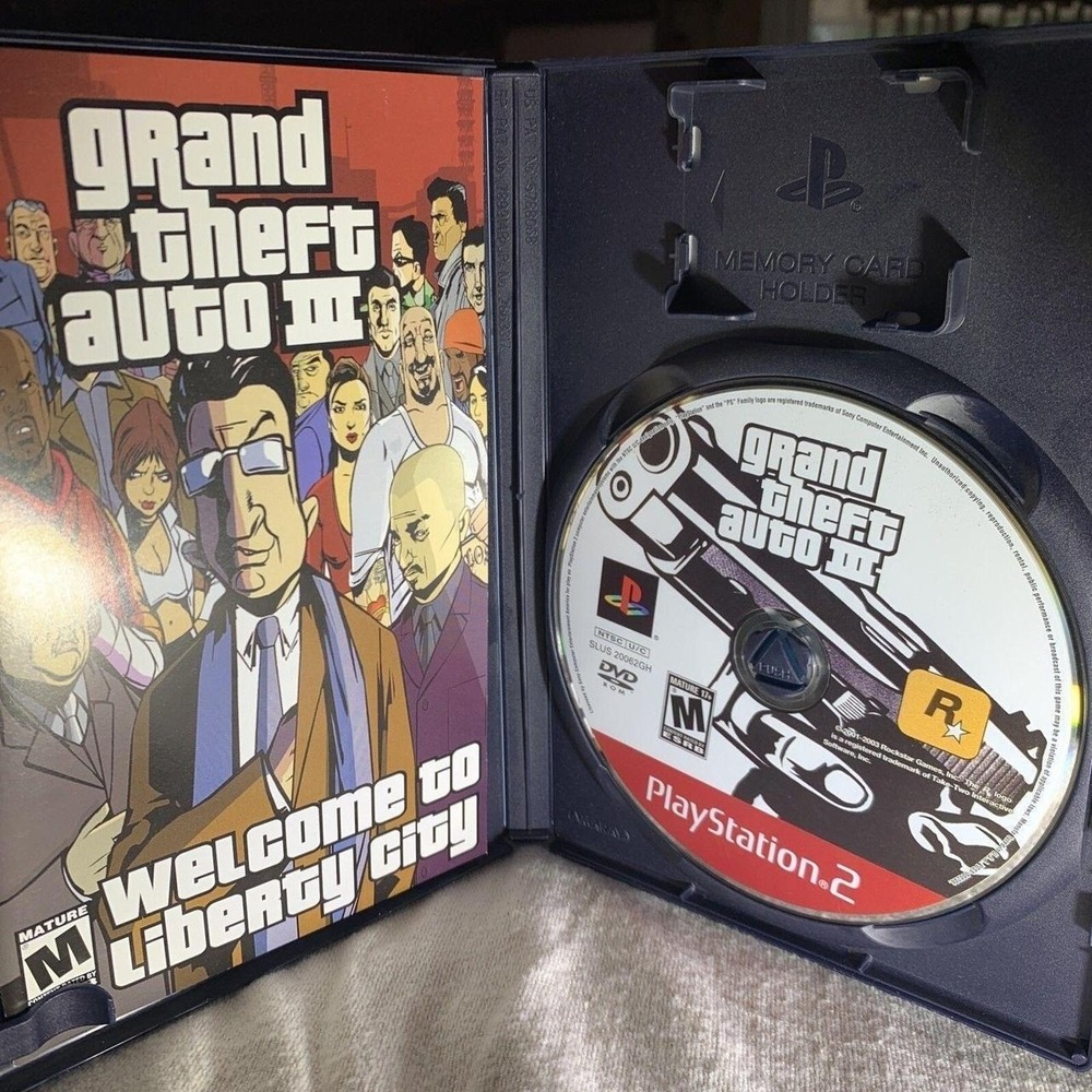Grand Theft Auto III Greatest Hits for Sony Playstation 2